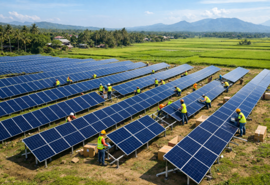 Basic Energy Begins 54.26-MWp Solar Project in Negros Occidental