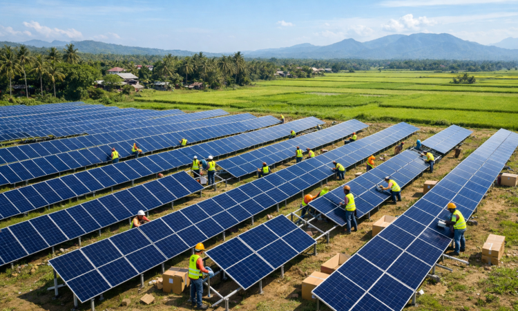 Basic Energy Begins 54.26-MWp Solar Project in Negros Occidental