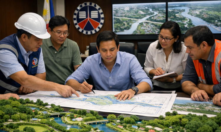 Vince Dizon Explores Hybrid Flood Control Solutions